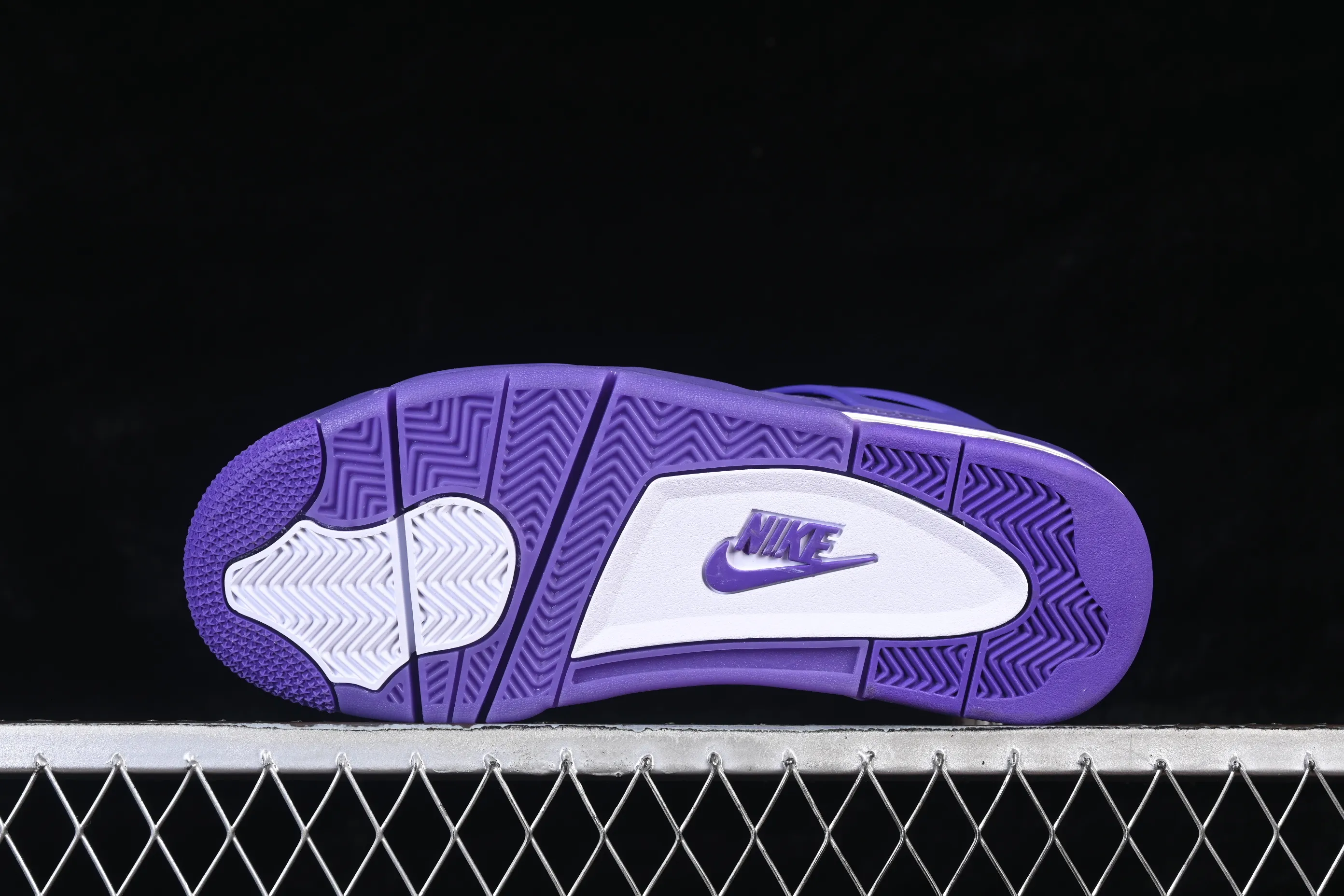 All categories Air Jordan Jordan series basketball shoes Air Jordan 4 Nigel Sylvester x Air Jordan 4 Retro "Purple" AJ4 Joe 4 joint blue brick HF4340-500